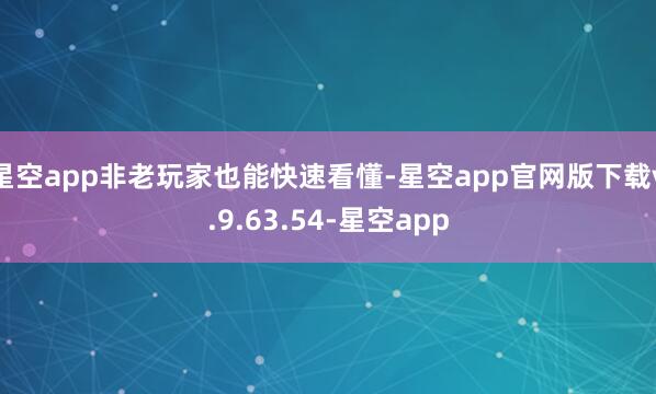 星空app非老玩家也能快速看懂-星空app官网版下载v.9.63.54-星空app